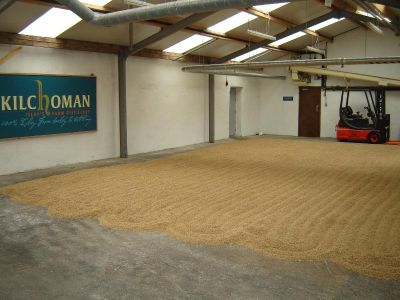 Malzboden von Kilchoman