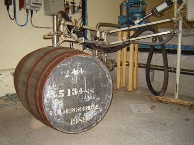 Abfüllung in Lagavullin